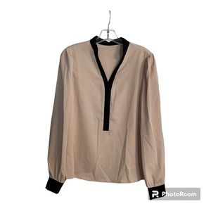 Cream Blouse